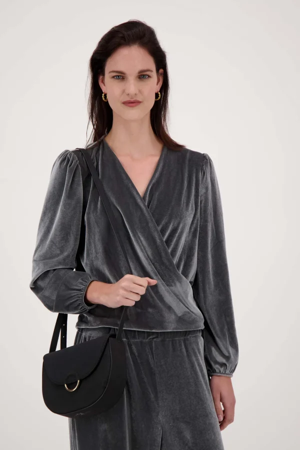 Fashion schoudertas met gouden ring Schoudertassen & Handtassen