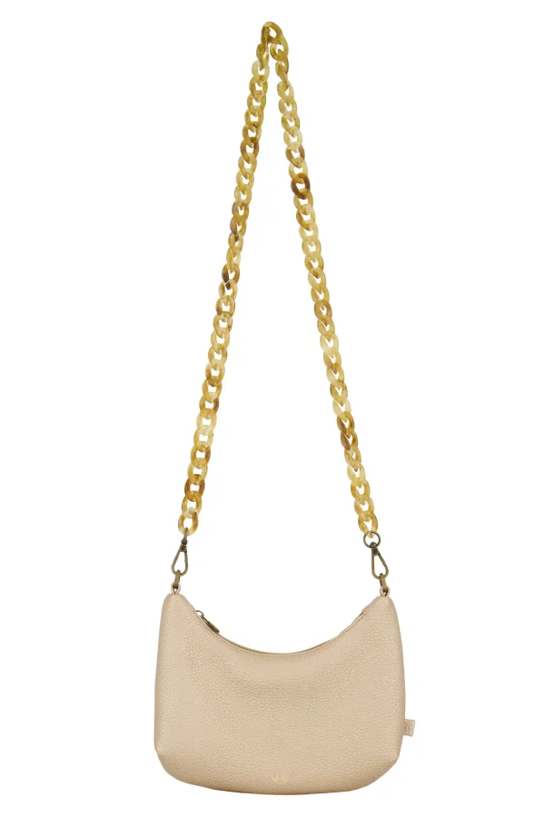 Store schoudertasje met hornen hengsel Schoudertassen & Handtassen