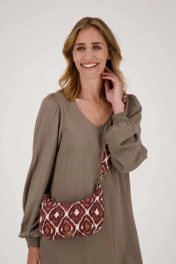 Cheap schoudertasje met ikat print Schoudertassen & Handtassen