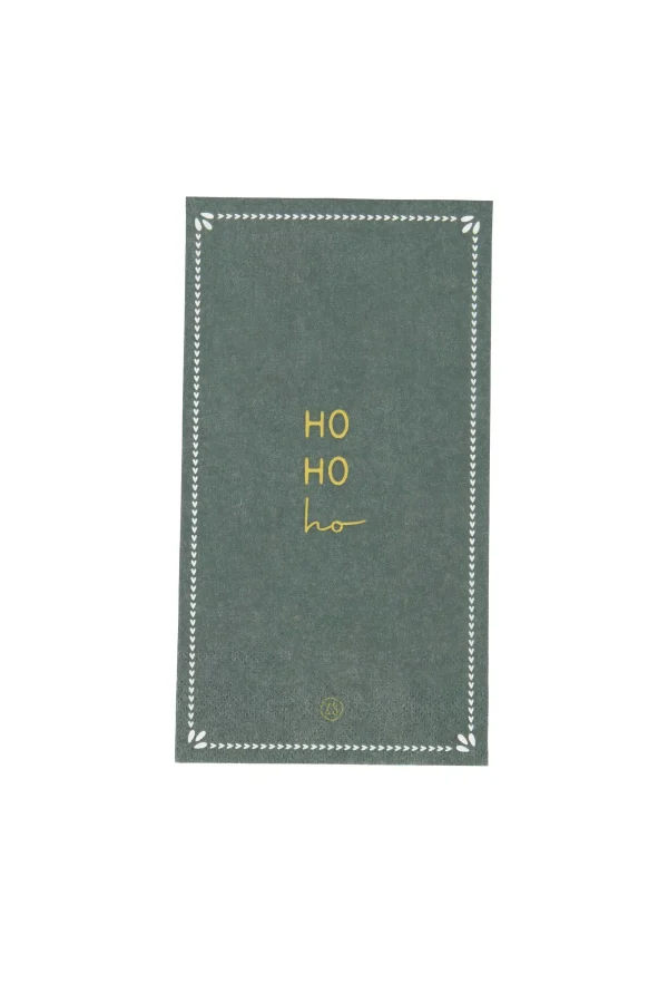 Clearance servetten hohoho/ster 11x20cm Servetten