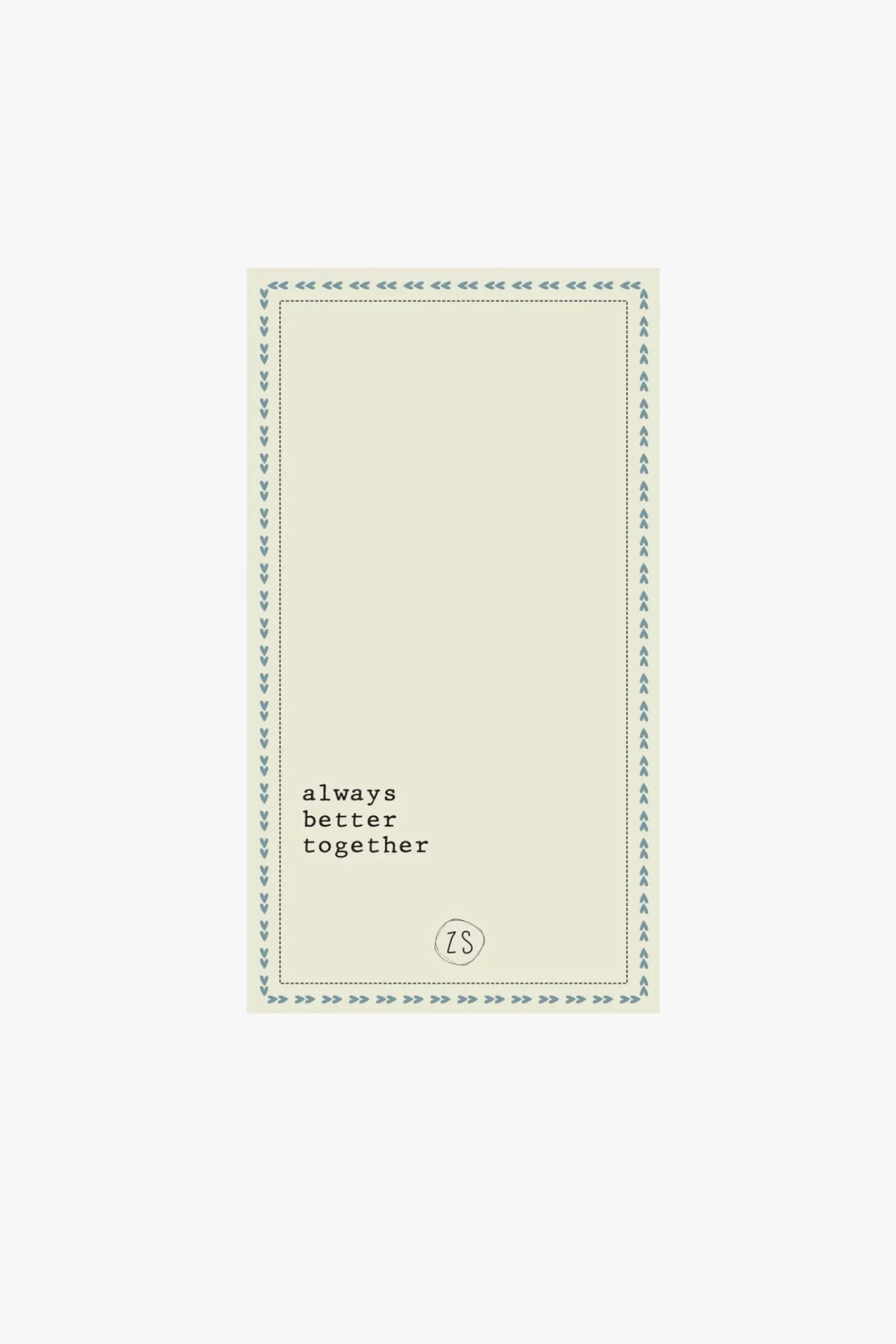 zusss_servetten_rechthoek_xcm_always_better_together_wit_0.webp Cheap servetten rechthoek 11x20cm always better together Servetten