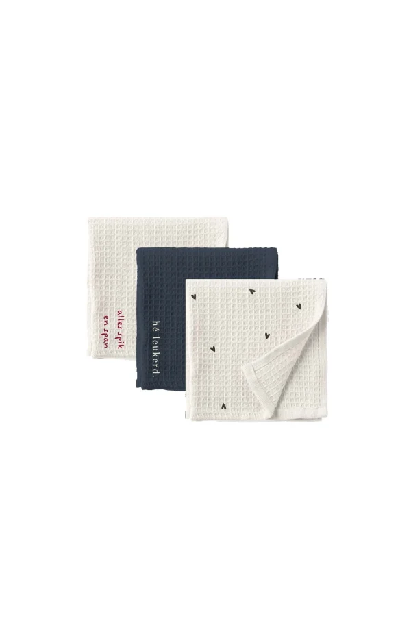 Flash Sale set van 3 vaatdoekjes Keukentextiel