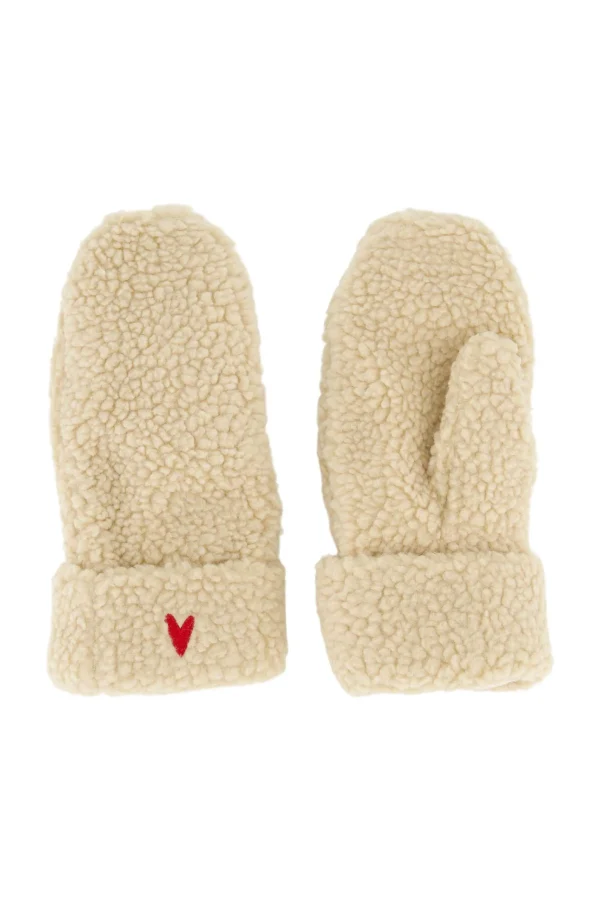 Cheap teddy wanten incl hart borduur Sjaals & Accessoires