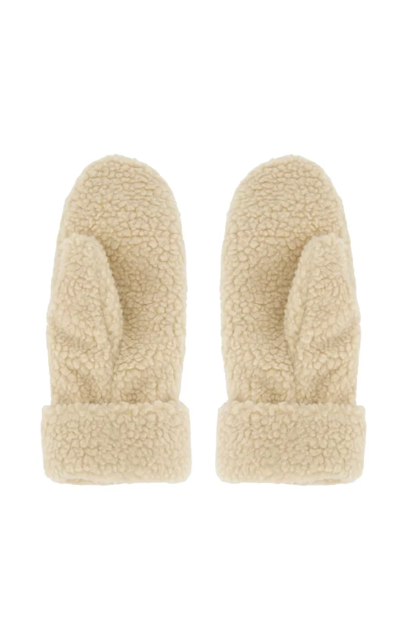 Cheap teddy wanten incl hart borduur Sjaals & Accessoires