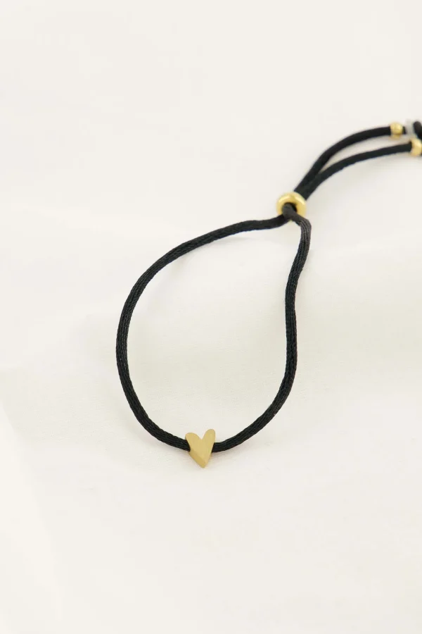 Best touwarmbandje hartje Armbandjes