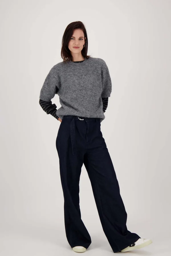 Store trui met boothals Truien