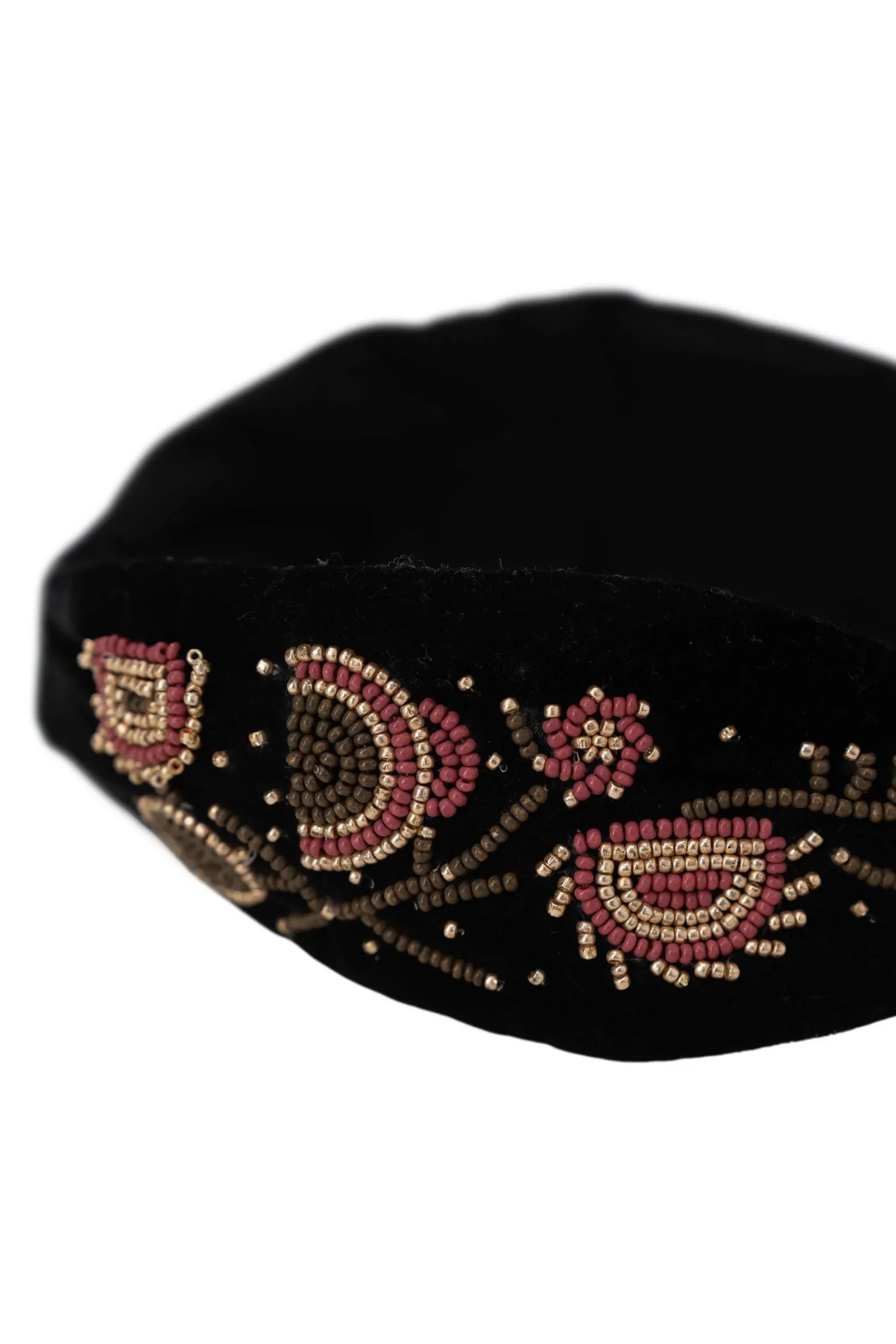 zusss_velvet_haarband_met_geborduurde_kraaltjes_zwart_1.webp Fashion velvet haarband met geborduurde kraaltjes Sjaals & Accessoires