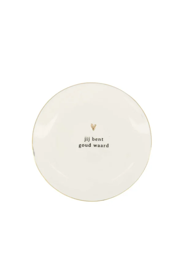 New wandbordje goud hartje jij bent goud waard Overige Woonaccessoires