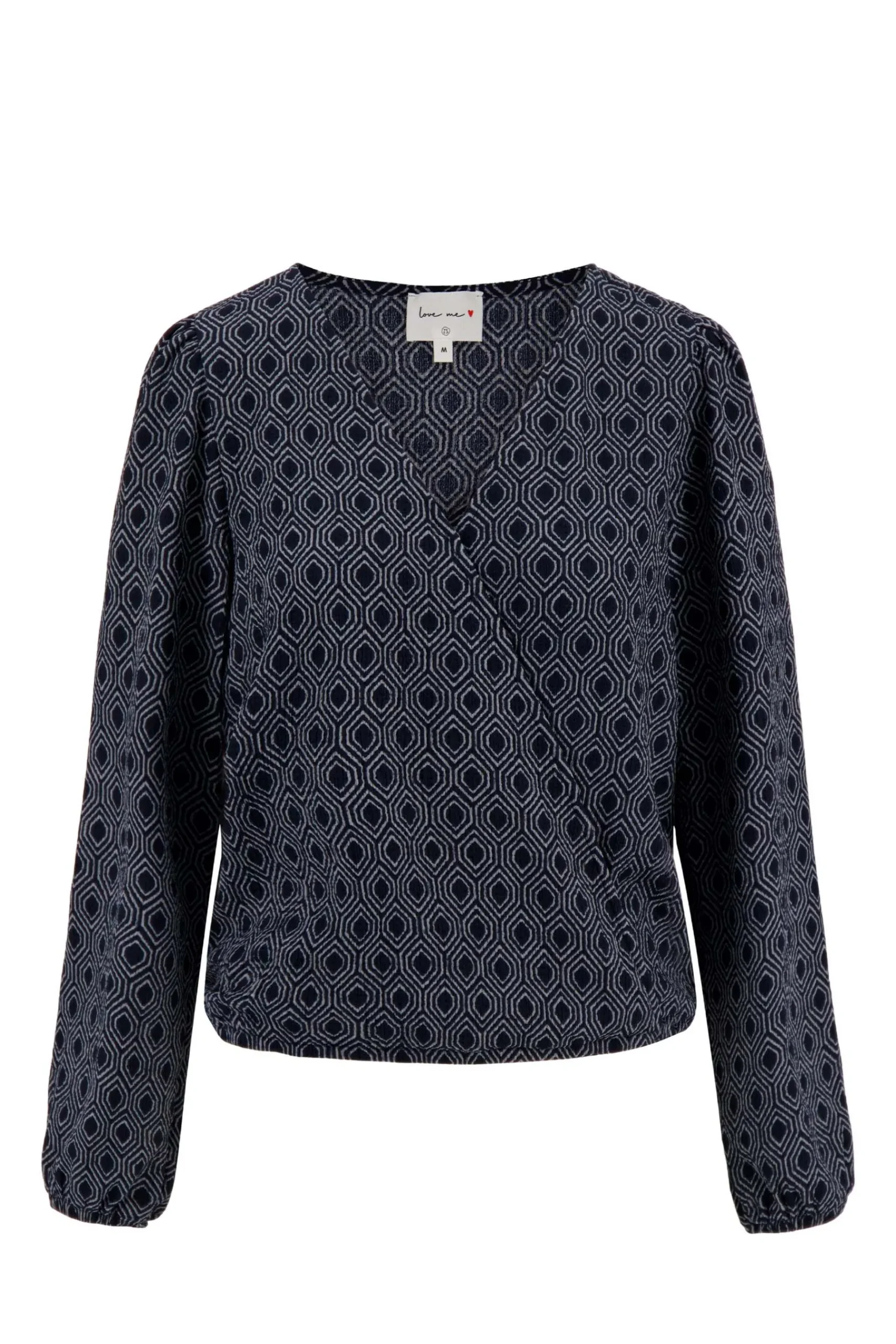 zusss_wikkeltop_met_blockprint_donkerblauw_grijs_0.webp Discount wikkeltop met blockprint donkerblauw grijs Tops